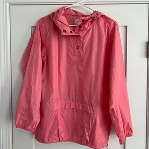 Women’s J-Crew light rain jacket.
